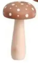Office Depot Höstdekoration svamp 10 cm erbjuda