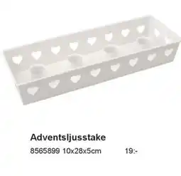 Office Depot Adventsljusstake 10 x 28 x 5 cm erbjuda
