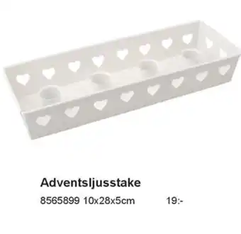 Office Depot Adventsljusstake 10 x 28 x 5 cm erbjuda