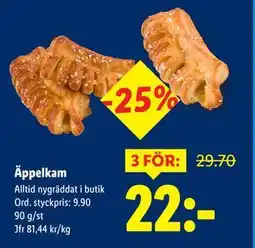 Lidl Äppelkam, SEK 22 erbjuda