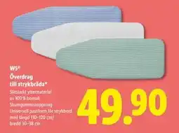 Lidl W5 Överdrag till strykbräda, SEK 49.9 erbjuda