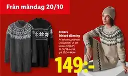 Lidl Esmara Stickad klänning, SEK 149 erbjuda