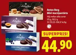 Lidl Anton Berg Mini marsipantårta, SEK 44.9 erbjuda