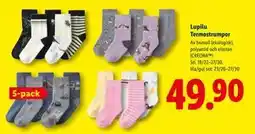 Lidl Lupilu Termostrumpor, SEK 49.9 erbjuda