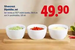 Lidl Silvercrest Dipskålar, set, SEK 49.9 erbjuda