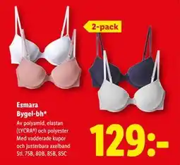Lidl Esmara Bygel-bh, SEK 129 erbjuda