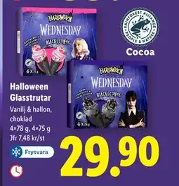 Lidl Halloween Glasstrutar, SEK 29.9 erbjuda