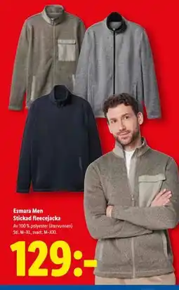 Lidl Esmara Men Stickad fleecejacka, SEK 129 erbjuda