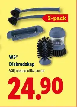 Lidl W5 Diskredskap, SEK 24.9 erbjuda