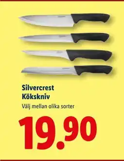 Lidl Silvercrest Kökskniv, SEK 19.9 erbjuda