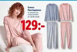 Lidl Esmara Plyschpyjamas, SEK 129 erbjuda
