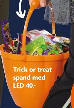 BR leksaker Trick or treat spand med LED erbjuda