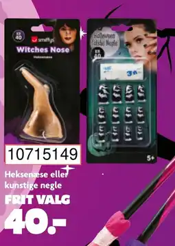 BR leksaker Heksenæse eller kunstige negle erbjuda
