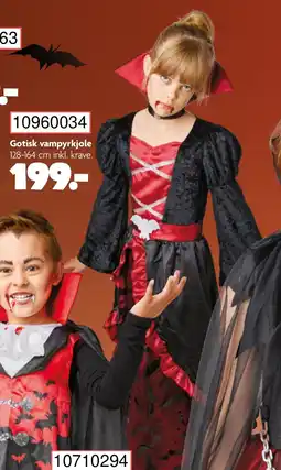 BR leksaker Gotisk vampyrkjole erbjuda