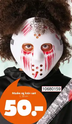 BR leksaker Maske og kniv sæt erbjuda