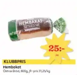 Östenssons Hembakat erbjuda
