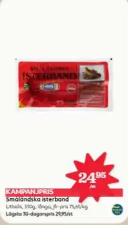 Östenssons Småländska isterband erbjuda