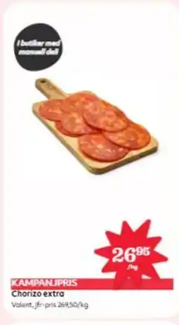 Östenssons Chorizo extra erbjuda