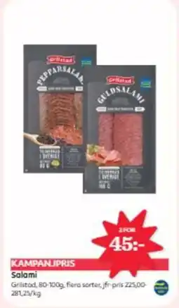Östenssons Salami erbjuda