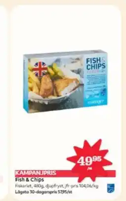 Östenssons Fish & Chips erbjuda