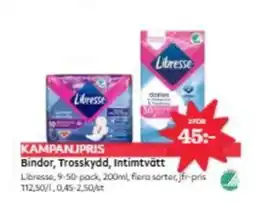 Östenssons Bindor, Trosskydd, Intimtvätt erbjuda