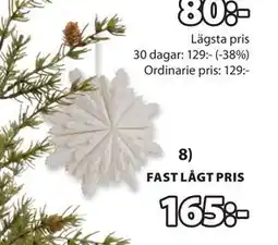 JYSK KRYOLIT julstjärna, SEK 165 erbjuda