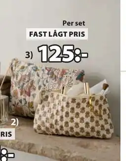 JYSK SVALSTA necessär, SEK 125 erbjuda