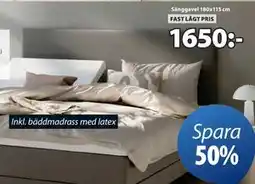 JYSK Sänggavel 180x115 cm, SEK 1650 erbjuda