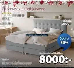 JYSK NEVLA GC5 kontinentalsäng grå-23., SEK 8000 erbjuda