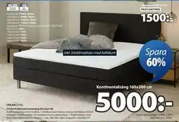JYSK TYSSA PC60 kontinentalsäng HR svart-08, SEK 5000 erbjuda