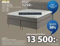 JYSK ROGGA GC110 kontinentalsäng grå-21, SEK 13500 erbjuda