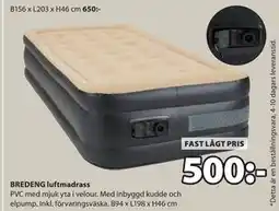 JYSK BREDENG luftmadrass erbjuda