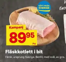 City Gross Fläskkotlett i bit, SEK 89.95 erbjuda