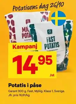City Gross Potatis i påse, SEK 14.95 erbjuda