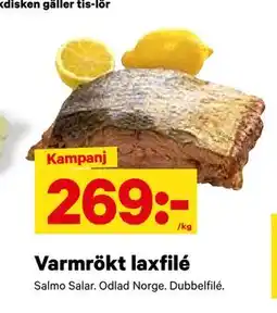 City Gross Varmrökt laxfilé, SEK 269 erbjuda