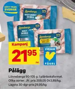 City Gross Pålägg, SEK 21.95 erbjuda