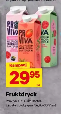 City Gross Fruktdryck, SEK 29.95 erbjuda