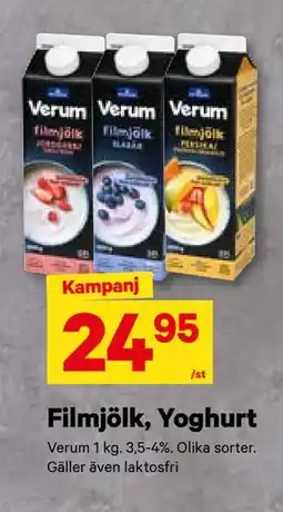 City Gross Filmjölk, Yoghurt, SEK 24.95 erbjuda
