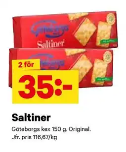 City Gross Saltiner, SEK 35 erbjuda