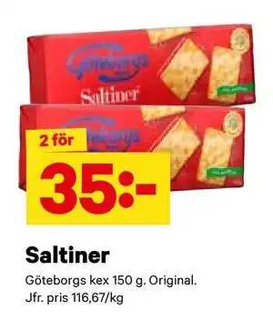 City Gross Saltiner, SEK 35 erbjuda