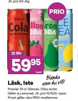 City Gross Läsk, Iste, Pris i appen erbjuda