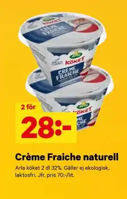 City Gross Crème Fraiche naturell, SEK 28 erbjuda