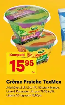 City Gross Crème Fraiche TexMex, SEK 15.95 erbjuda