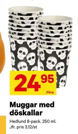 City Gross Muggar med döskallar, SEK 24.95 erbjuda