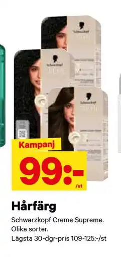 City Gross Hårfärg, SEK 99 erbjuda