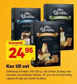 City Gross Kex till ost, SEK 24.95 erbjuda