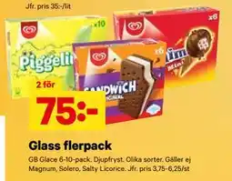 City Gross Glass flerpack, SEK 75 erbjuda