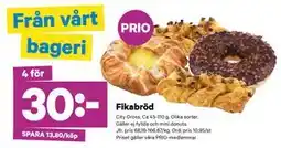 City Gross Fikabröd, Pris i appen erbjuda