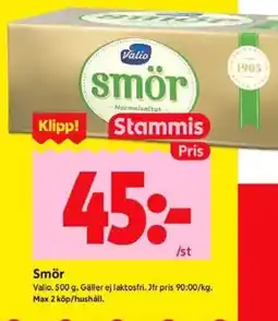 ICA Kvantum Valio Smör erbjuda