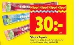 ICA Kvantum Ridderheims Ölkorv 3-pack erbjuda